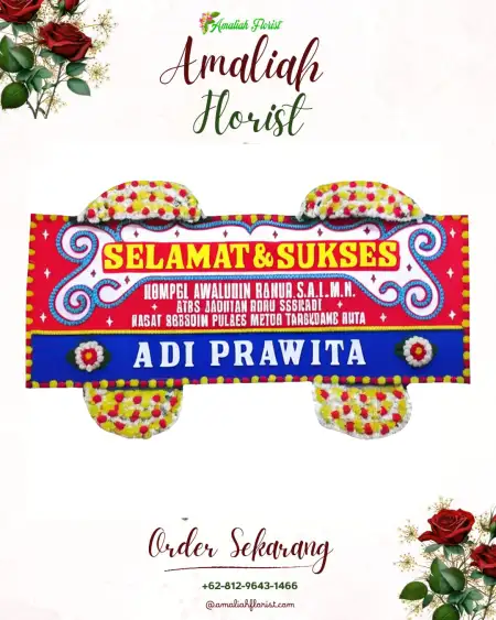 Papan Bunga Ucapan Selamat Kadakajaya